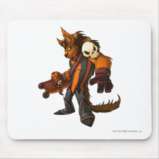 Tapis De Souris Capitaine hanté 2 d'équipe en bois