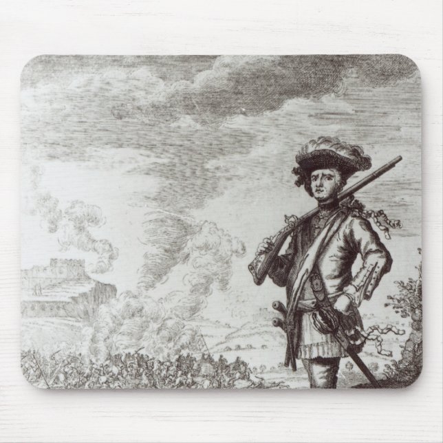 Tapis De Souris Capitaine Henry Morgan au sac (Devant)