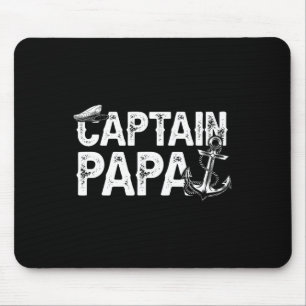 Tapis De Souris Capitaine Papa Pontoon Lake Pêche à la mer F