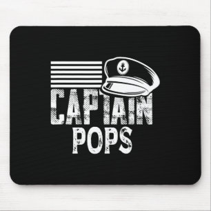 Tapis De Souris Capitaine Pops - Voile Chapeau de capitaine propri