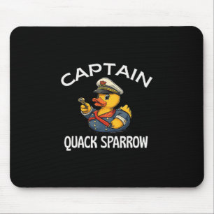Tapis De Souris Capitaine Quack Sparrow Croisière Canards Garder C