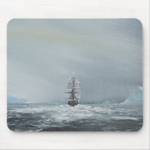 Tapis De Souris Capitaine Scott et équipage de découverte