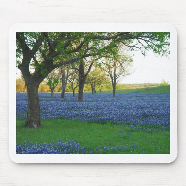 Tapis De Souris Capots de bleu du Texas (Devant)