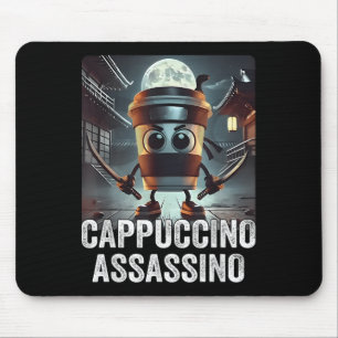 Tapis De Souris Cappuccino Ino, Italien Brainrot Meme, Espresso Me