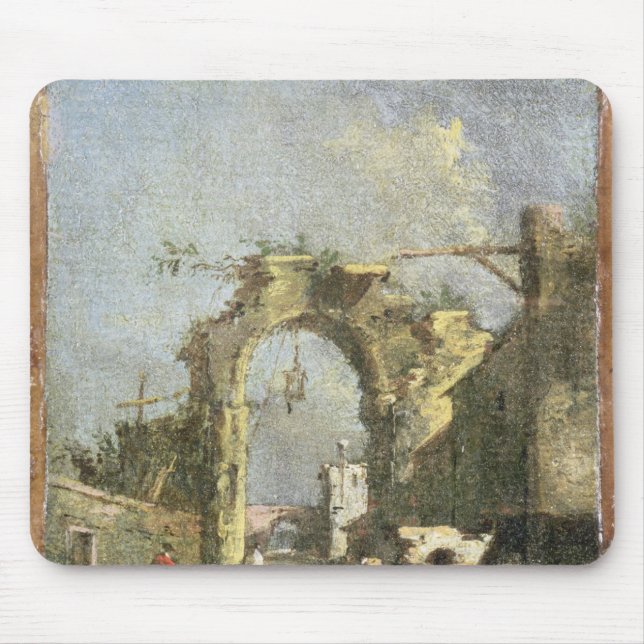 Tapis De Souris Capriccio - ruines, XVIIIème siècle (Devant)