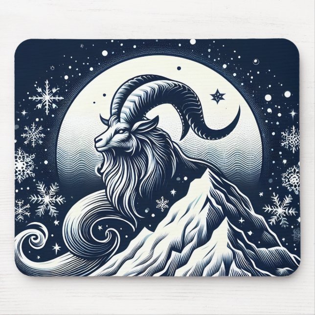 Tapis De Souris Capricorn - Mousepad (Devant)