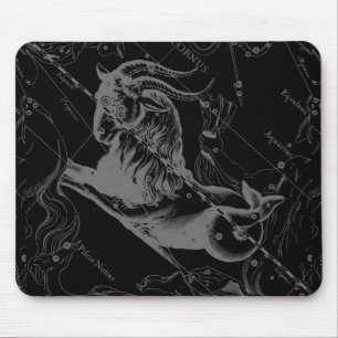 Tapis De Souris Capricorne Constellation Carte Hevelius Engraving