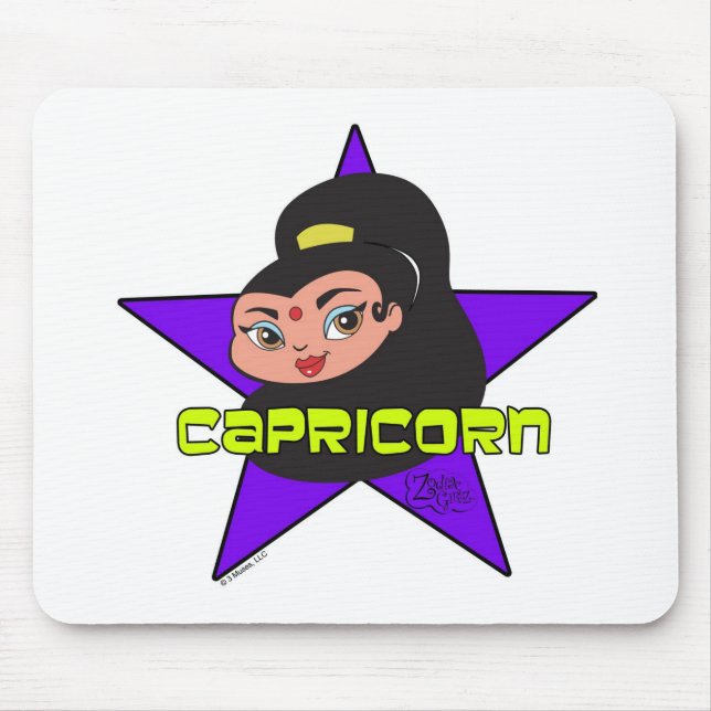 Tapis De Souris Capricorne Mousepad (Devant)