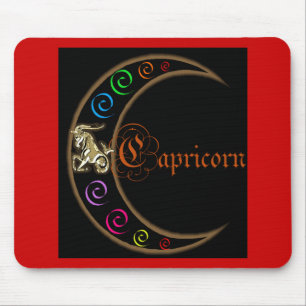 Tapis De Souris Capricorne Zodiac Moon
