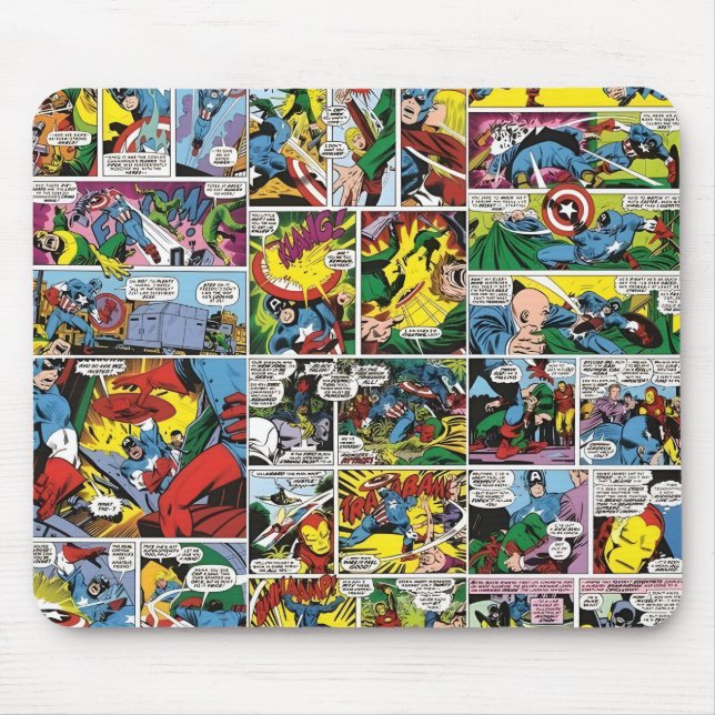 Tapis De Souris Captain America (Devant)