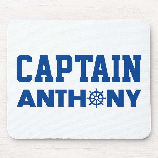 Tapis De Souris Captain Anthony (Devant)