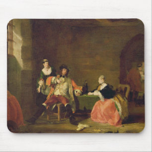 Tapis De Souris Captain Macheath Upbraided par Polly et Lucy en Th