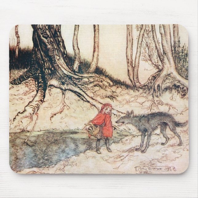 Tapis De Souris Capuchon rouge (Devant)