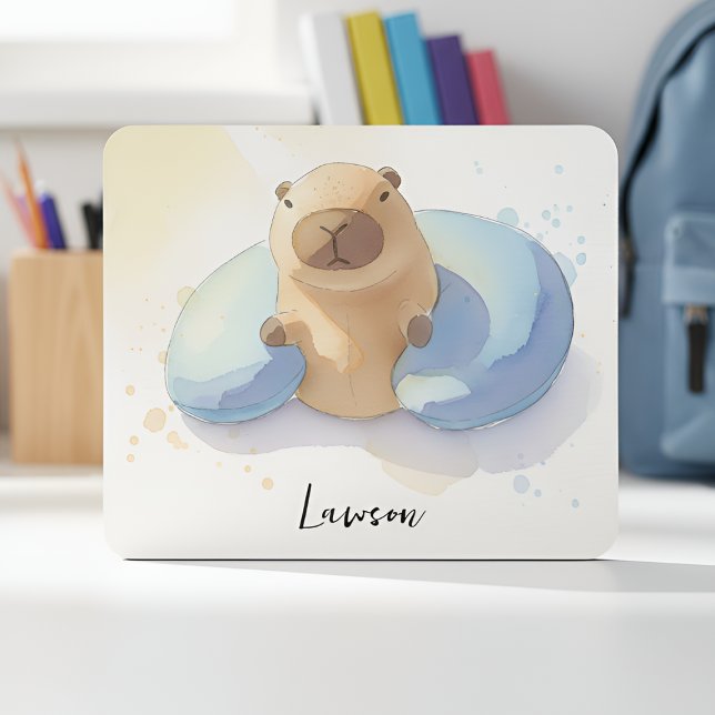 Tapis de souris Capybara Adorable  (Créateur téléchargé)