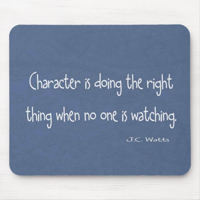 Tapis De Souris Caractère (Devant)