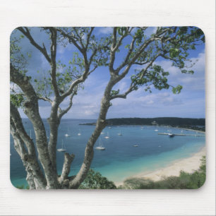 Tapis De Souris Caraïbes, île d'Anguilla, baie de Road Bay Harbour