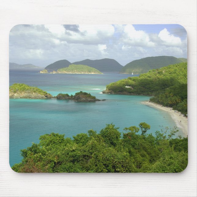 Tapis De Souris Caraïbes, îles Vierges américaines, St. John, Trun (Devant)