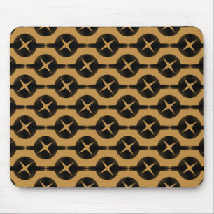 Tapis De Souris Caramel Brown Cercles rares Mousepad