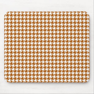 Tapis De Souris Caramel Houndstooth moderne à Emporiomoffa