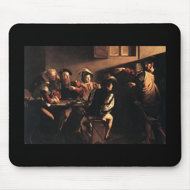Tapis De Souris Caravaggio appeler de St Matthew (Devant)