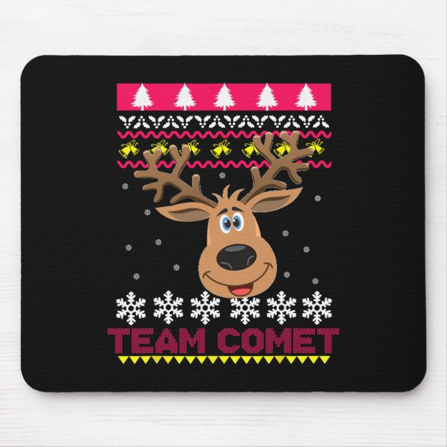 Tapis De Souris Cardigan hideux Team Comet Saint Ren  (Devant)