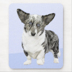 Tapis De Souris Cardigan Welsh Corgi Peinture - Art Chien original