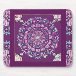 Tapis De Souris Cardinal Red Rosace