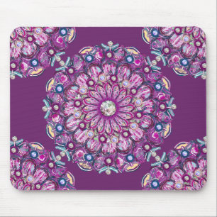 Tapis De Souris Cardinal Red Rosace