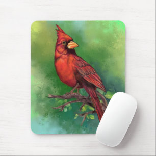 Tapis De Souris Cardinal-Rouge du Nord - Souris