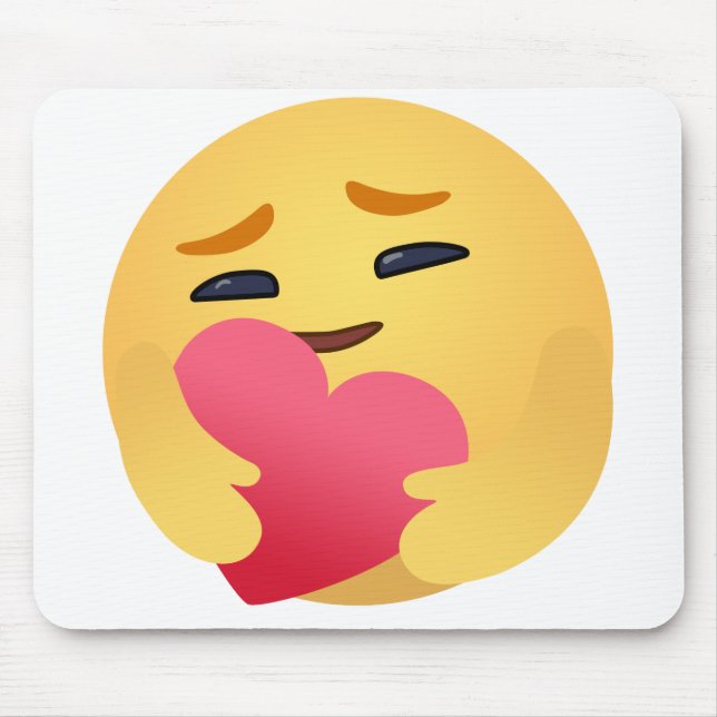 Tapis De Souris Care Emojis Facebook (Devant)