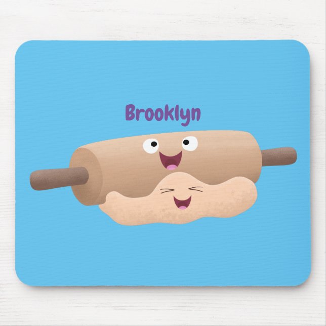 Tapis De Souris Caricature à pâte molle et à pâte molle (Devant)