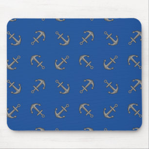Tapis De Souris Caricature Ancre de bateau