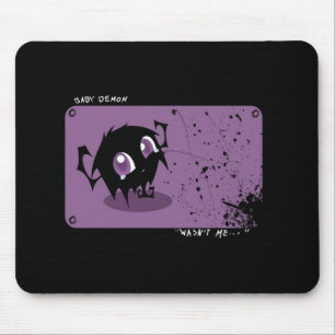 Tapis De Souris Caricature de Demon Fuzzy