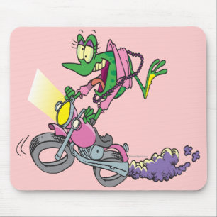 Tapis De Souris caricature de l'animal de grenouille de poussin