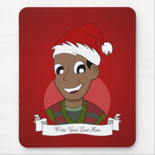 Tapis De Souris Caricature de Noël