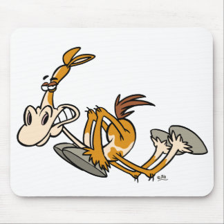 Tapis De Souris Caricature Horse Power mousepad