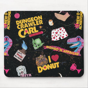 Tapis De Souris Carl le Navigateur de Donjon Collage