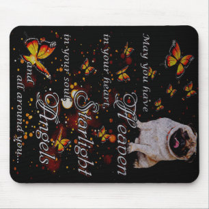 Tapis De Souris Carlin Dans Mon Coeur, Drôle Carlin Amoureux des c