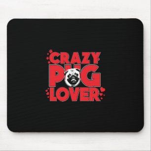 Tapis De Souris Carlin fou Lover Carlin propriétaire cadeau