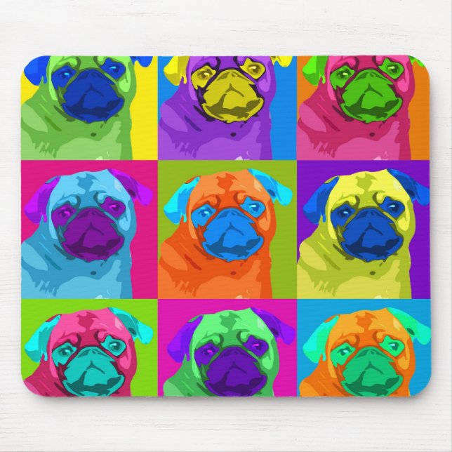 Tapis De Souris carlin inspiré Mousepad (Devant)