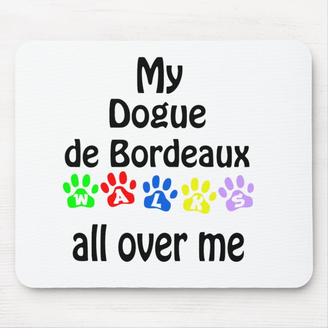 Tapis De Souris Carlin Walks Design (Devant)