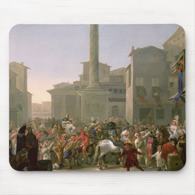Tapis De Souris Carnaval à Rome, c.1650-51 (Devant)
