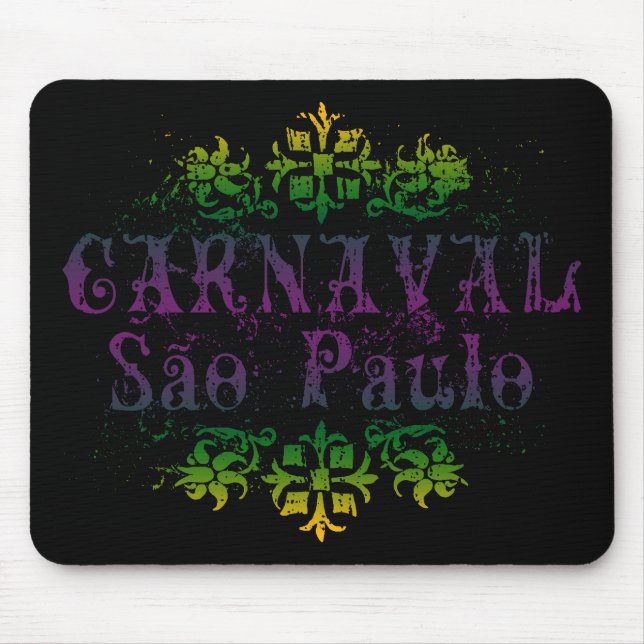 Tapis De Souris Carnaval Sao Paulo (Devant)