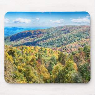 Tapis De Souris carolina du nord crête bleue parkway fumée montagn