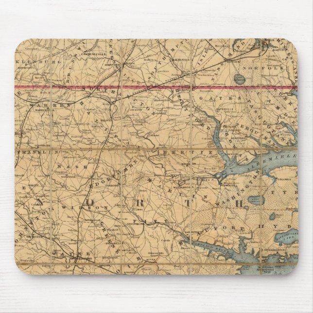 Tapis De Souris Caroline du Nord 2 (Devant)