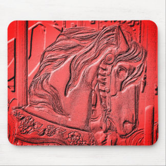Tapis De Souris Carousel Horse Art