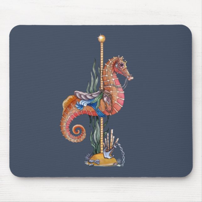 Tapis De Souris Carousel Seahorse (Devant)