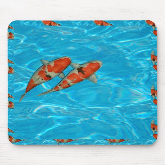 Tapis De Souris Carpe de Koi (Devant)