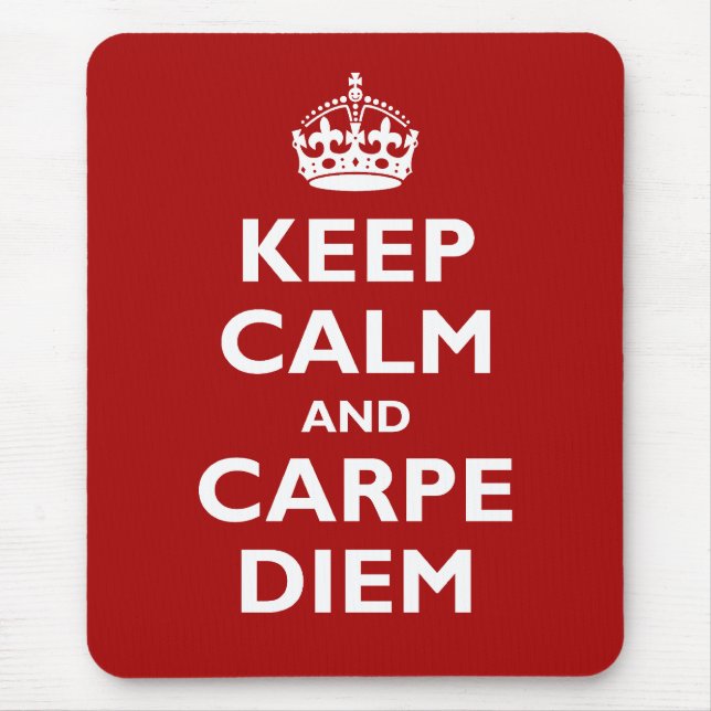 Tapis De Souris Carpe Diem ! (Devant)