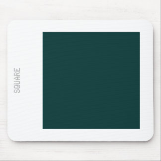Tapis De Souris Carré - Dk Green et White